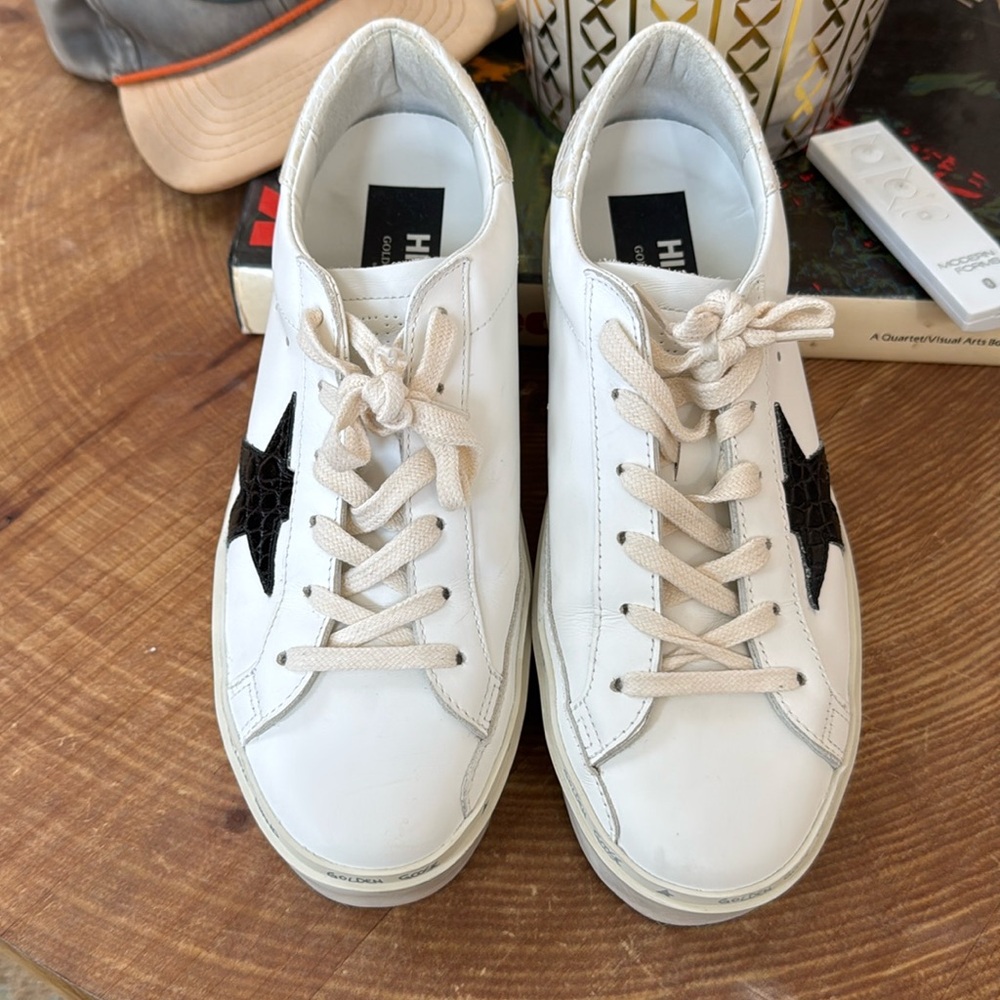 Golden Goose Hi Star Sneakers